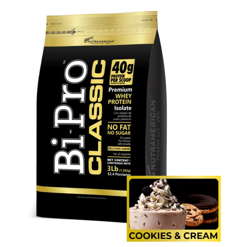 Bipro Classic Nutramerican Proteina 3 lb