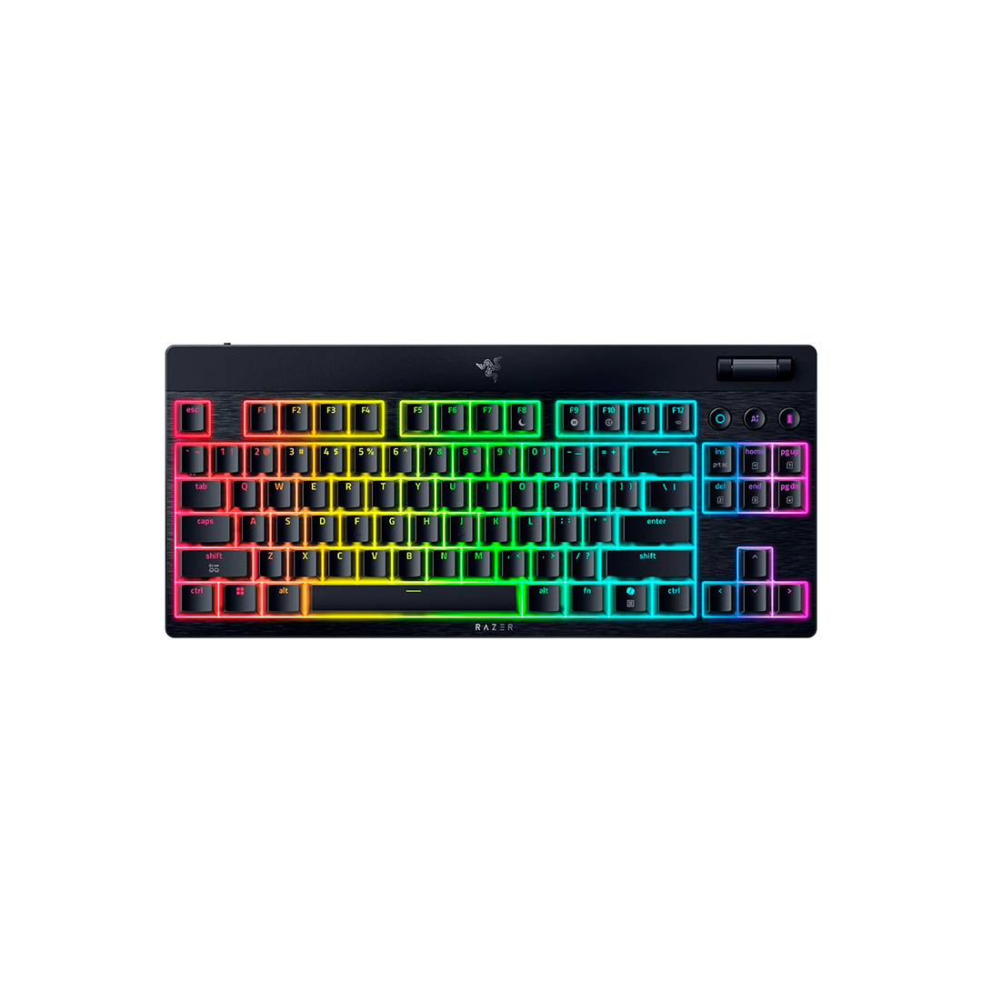 Teclado Razer Blackwidow V4 TKL Hyperspeed Yellow Switch