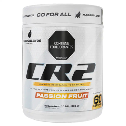 Creatina 360Grs 60 Servicios CR2 Macroblends