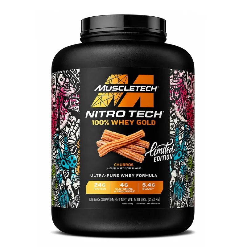 Nitro Tech 100% Whey Gold MuscleTech Proteina 5 lb