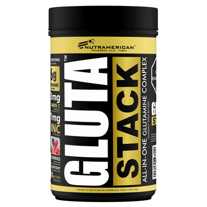 Gluta Stack Nutramerican 30 Servicios