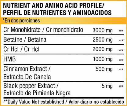 Creatina 180Grs 30 Servicios CR2 Macroblends
