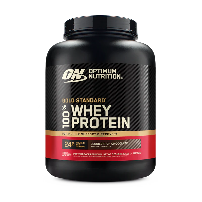 Gold Standard 100% Whey Optimum Nutrition Proteina 5 lb