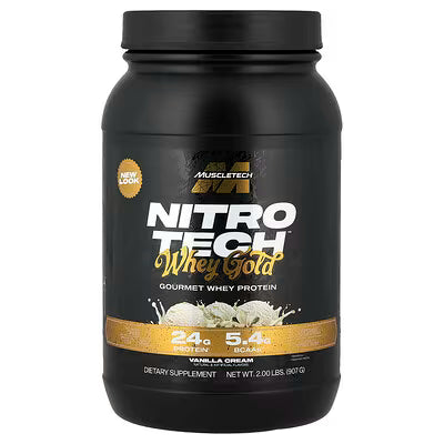 Nitro-Tech Whey Gold MuscleTech Proteina 2 lb