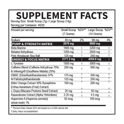 Venon Inferno 40 Servicios Dragon Pharma